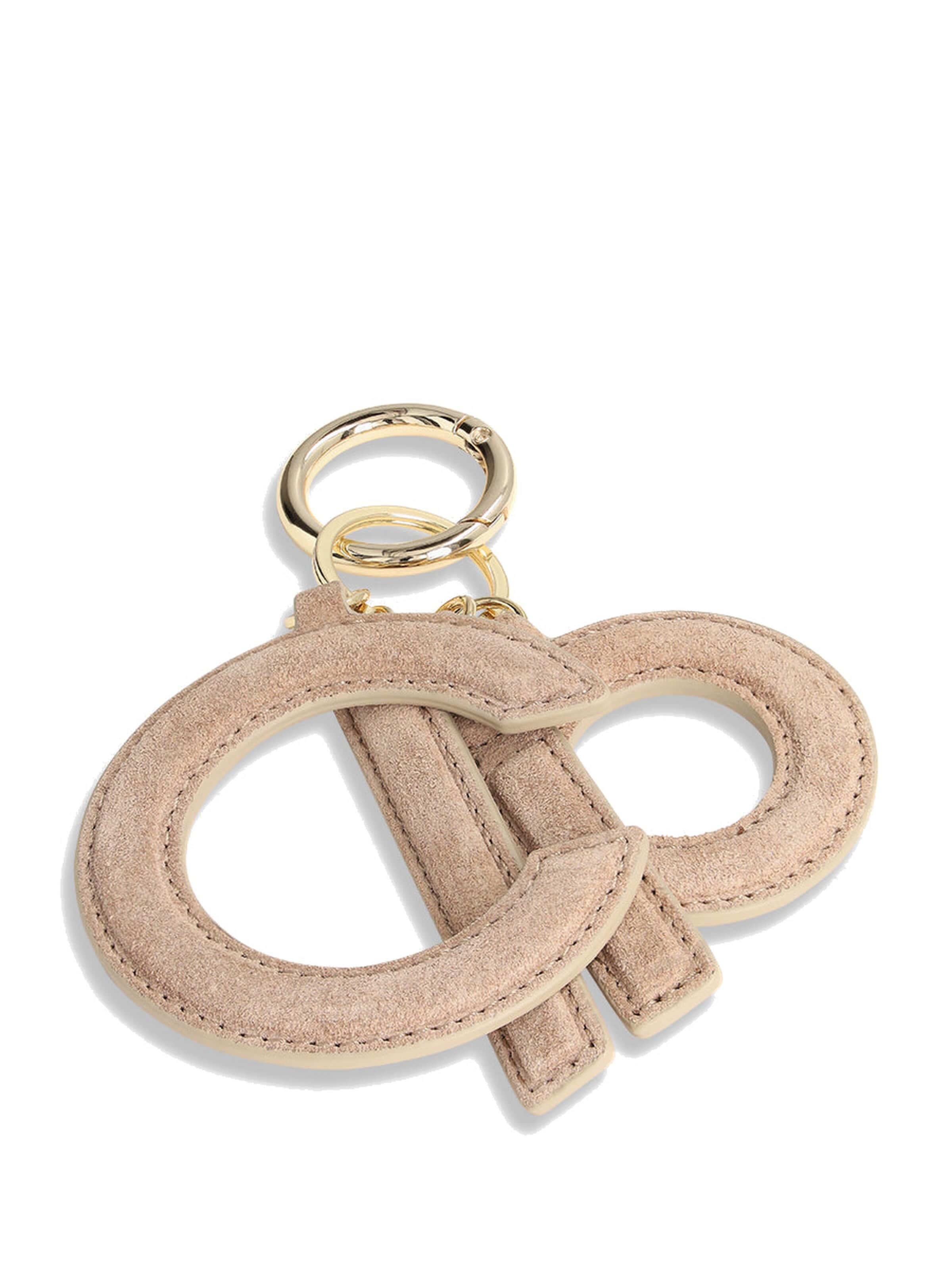 Clio Bag accessories 'C CHARM' in Grey: front