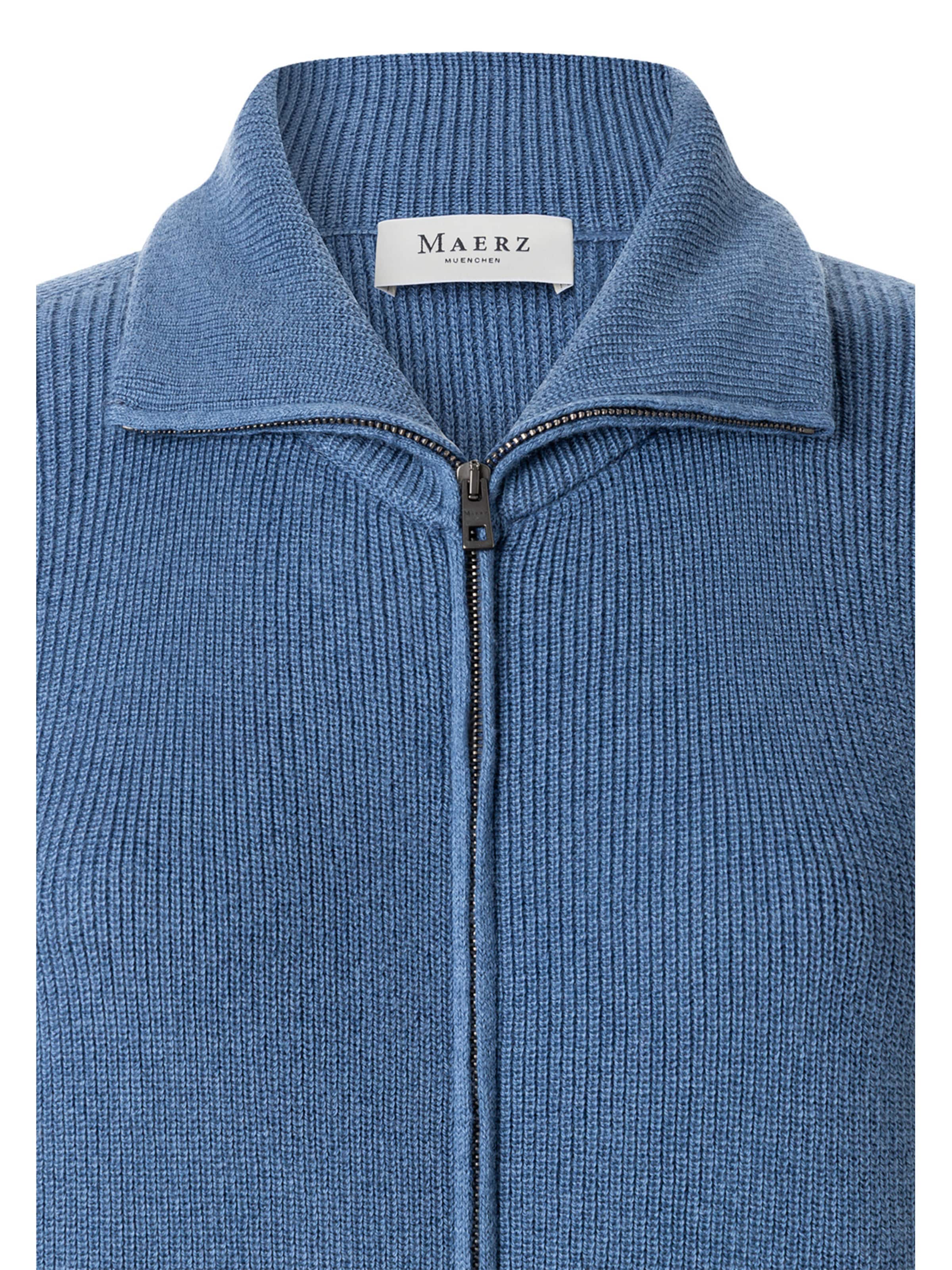 Cardigan MAERZ Muenchen en bleu