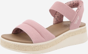 SKECHERS Sandaler 'BOBS SUN RAY' i pink: forside