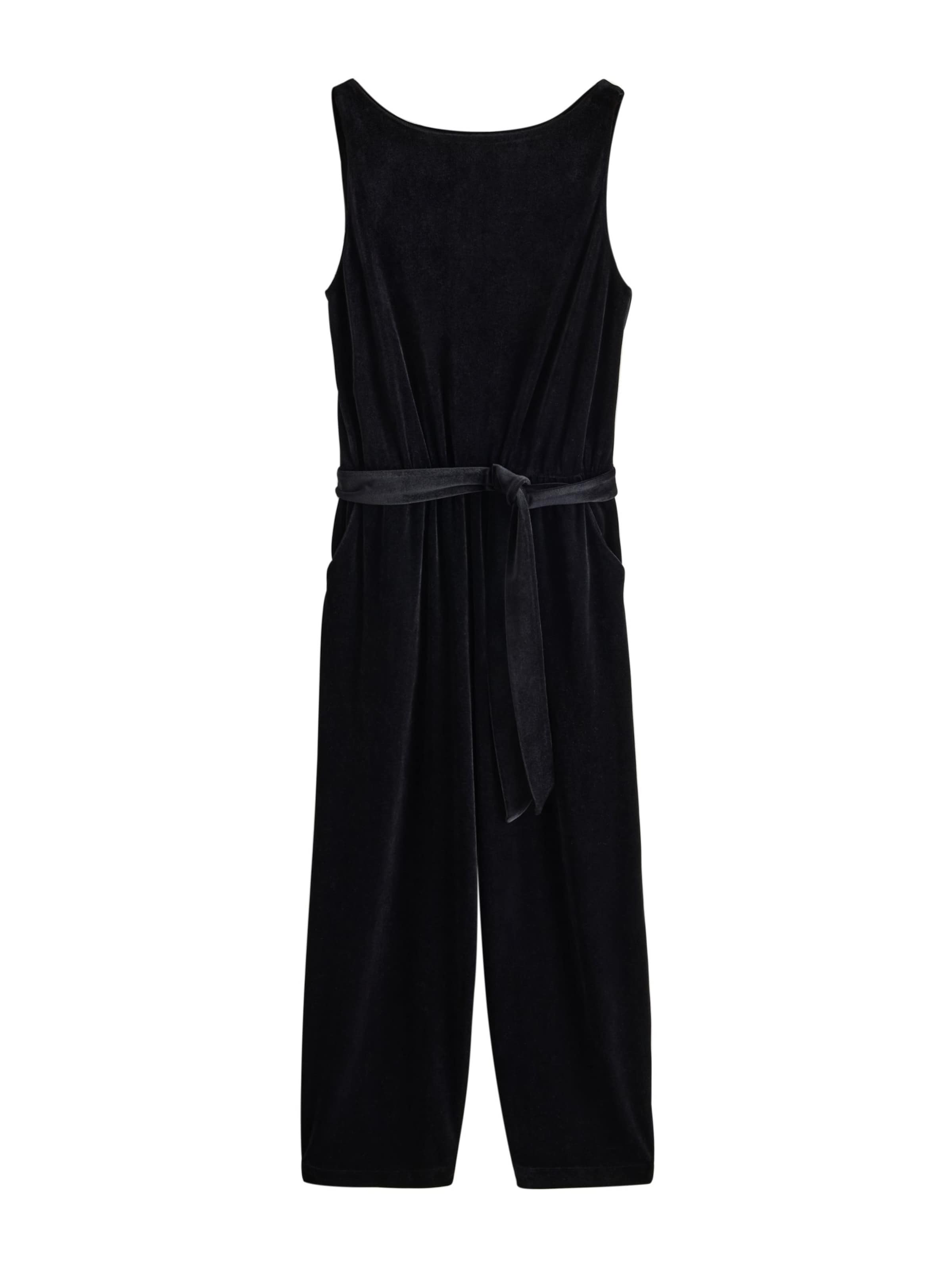 Next Jumpsuit in Zwart: voorkant
