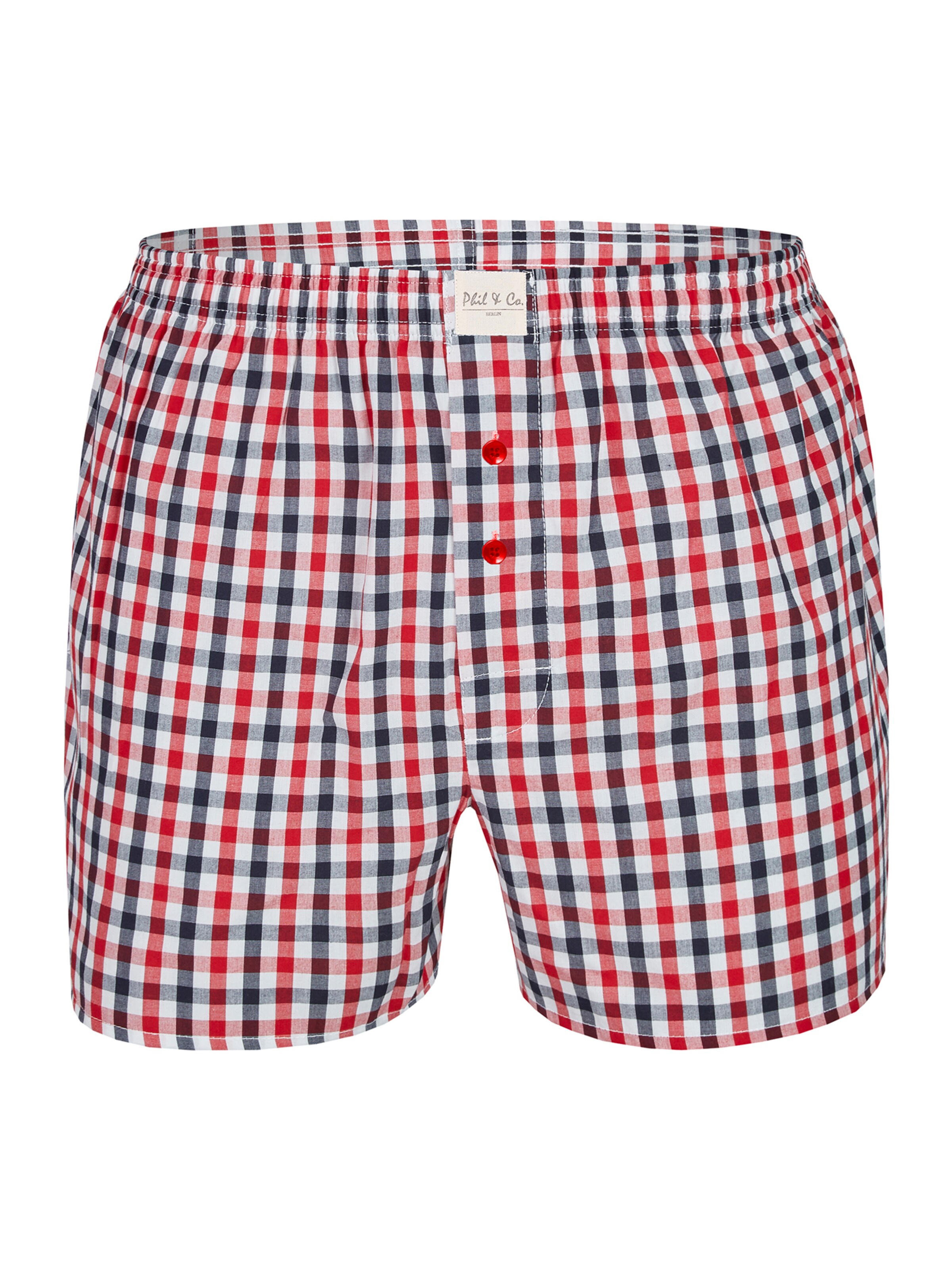Phil & Co. Berlin Boxershorts ' Classic Sets ' in Blauw