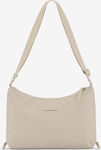 Kapten & Son Schoudertas 'Skara' in Beige: voorkant