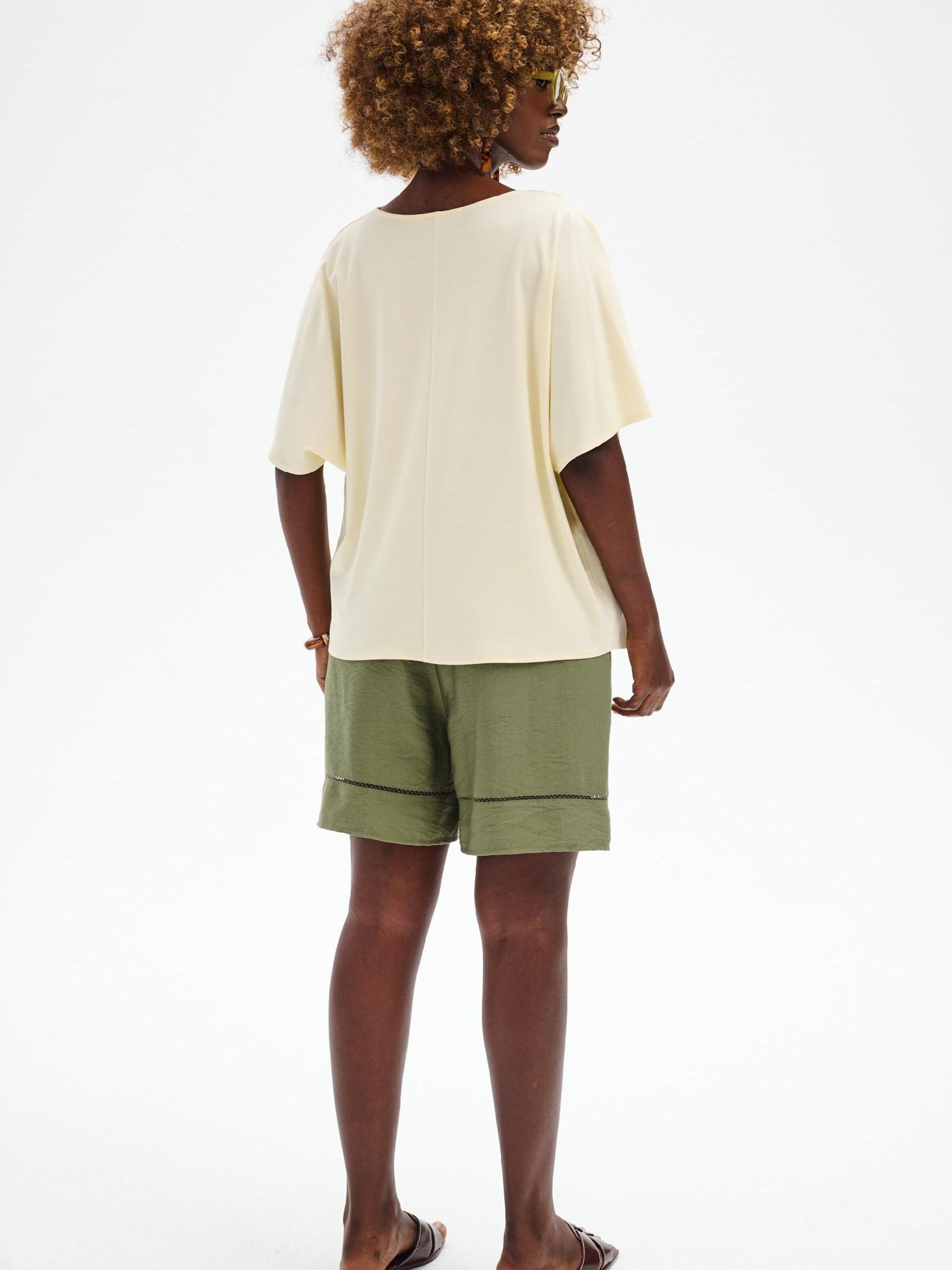 Blue Shadow Blouse 'Binni' in Yellow