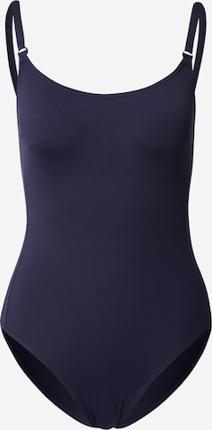 ESPRIT Bustier Badeanzug in Blau: predná strana