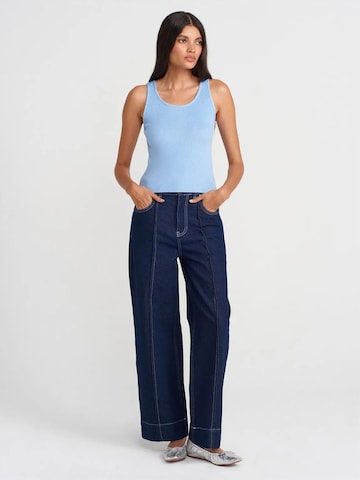 Dilvin Stricktop in Blau