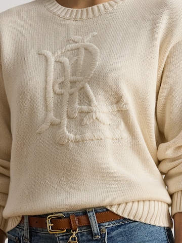 Lauren Ralph Lauren Sweater 'RIEDNEE' in Beige