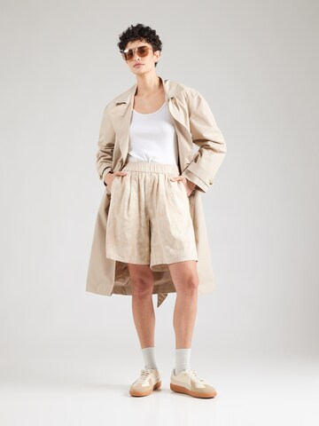 Regular Pantalon à pince ELEMENT en beige