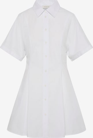 Calvin Klein Jeans Kleid in Weiß: Vorderseite