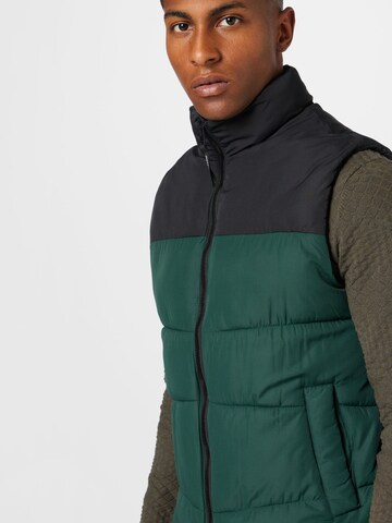 JACK & JONES Mellény 'JJChili' - zöld