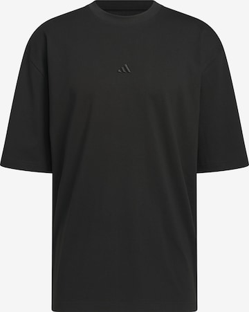 ADIDAS PERFORMANCE - Camisa funcionais em preto: frente