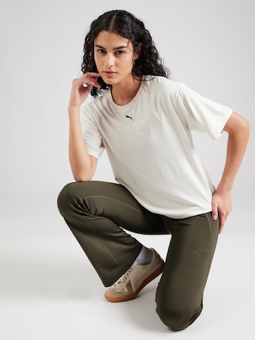 PUMA Funkcionalna majica 'ESSENTIAL' | bela barva: sprednja stran