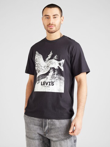 LEVI'S ® Póló - fekete: elől