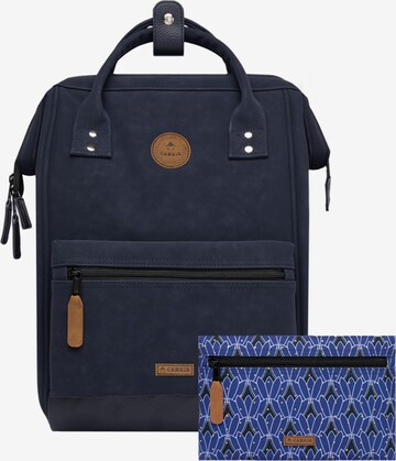 Cabaia Backpack 'Adventurer' in Blue: front