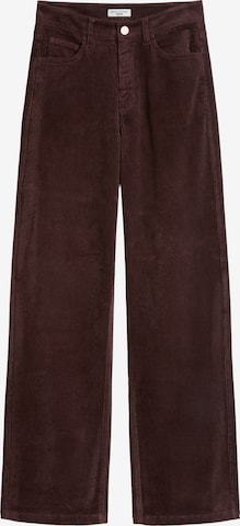 Pantalon 'Tomma' Marc O'Polo DENIM en marron : devant