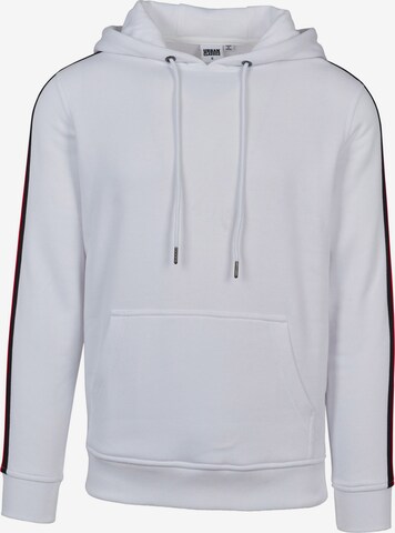 Sweat-shirt Urban Classics en blanc : devant