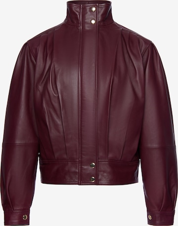 Veste mi-saison faina en rouge : devant