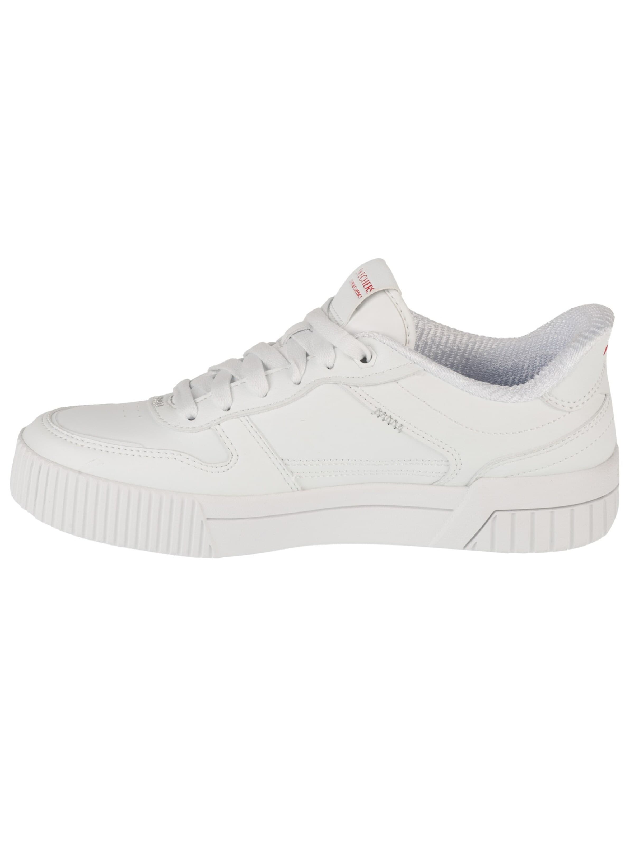 Baskets basses SKECHERS en blanc