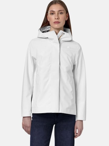 K-Way - Chaqueta de entretiempo 'K-WAY MADALINA BONDED JERSEY GIUBBINO' en blanco