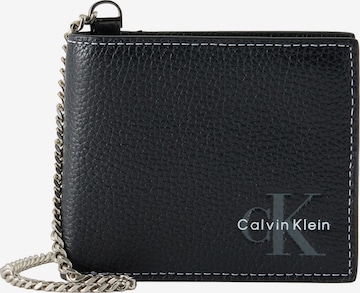 juoda Calvin Klein Piniginė: priekis