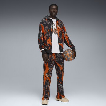 PUMA Sports sweat jacket 'Lafrance Heem Era' in Orange