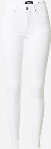 REPLAY Skinny Jeansy 'Luzien' w kolorze biały: przód