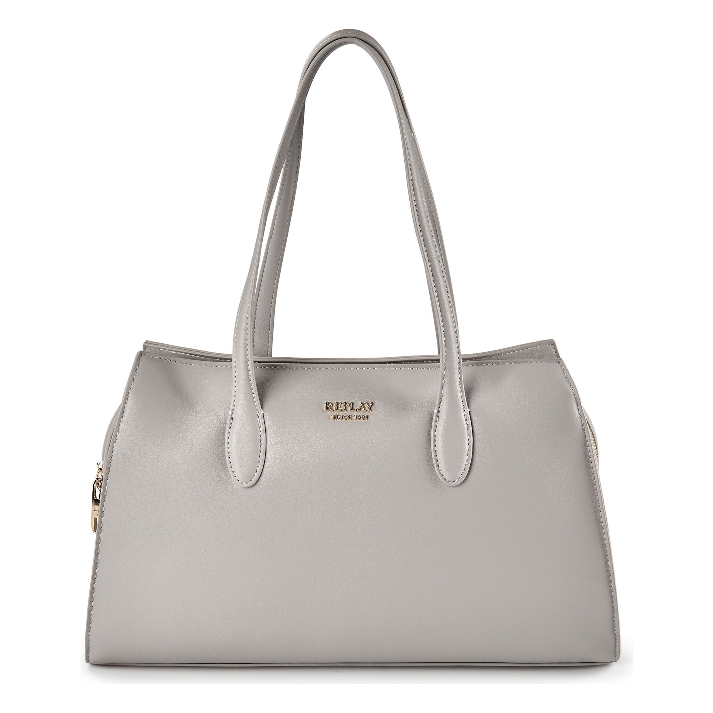 Borsa a spalla di REPLAY in grigio: frontale