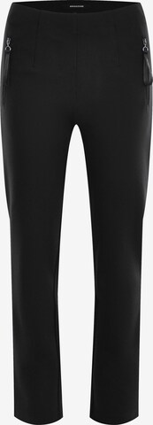 Navigazione Slim fit Pants in Black: front