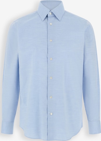 Boggi Milano Regular fit Button Up Shirt in Blue: front