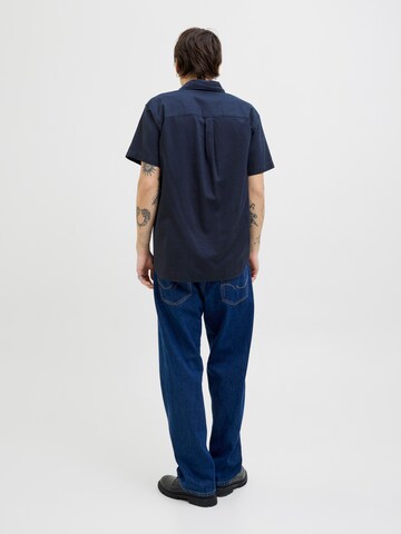 JACK & JONES Comfort Fit Hemd in Blau