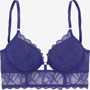 LASCANA Bra in Blue: front