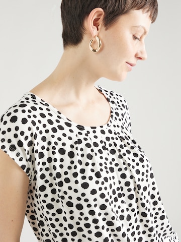 ZABAIONE - Camiseta 'Mi44nou' en blanco