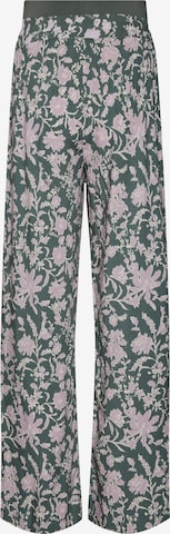 MAMALICIOUS Wide leg Pants 'Thea' in Green