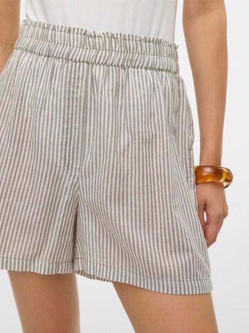 VERO MODA Loosefit Broek 'VMISABEL' in Grijs