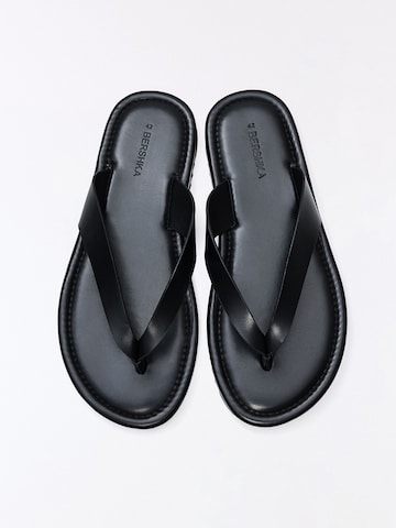Bershka Žabky - Čierna