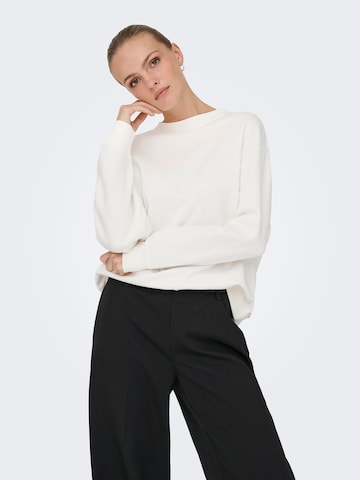 Sweat-shirt 'JDYNANNA' JDY en blanc