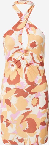 Robe 'AUDREY' NEON & NYLON en beige : devant