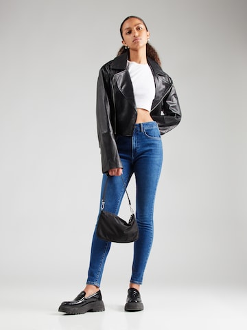 WRANGLER Skinny Džíny 'HIGH SKINNY' – modrá