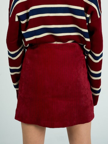 FYS - Falda 'Ruby Flow Mini Skirt' en rojo