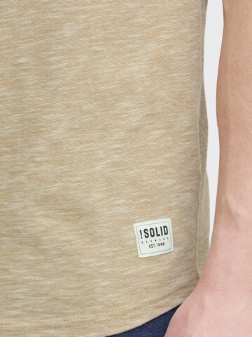 !Solid Shirt 'Figos' in Beige