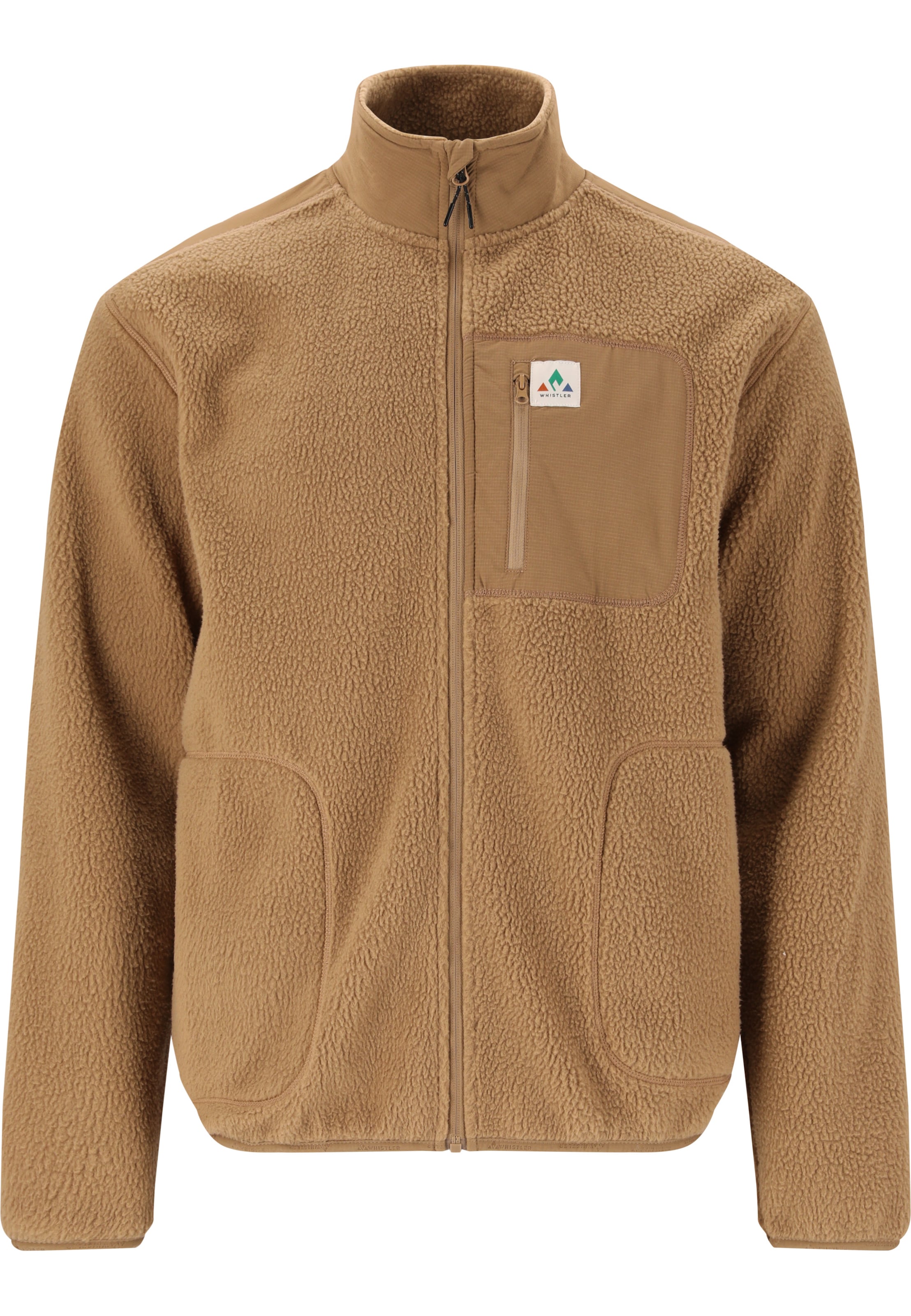 Whistler Fleecejacke 'Felis' in Braun: Vorderseite