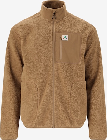 Whistler Athletic fleece jacket 'Felis' in Brown: front