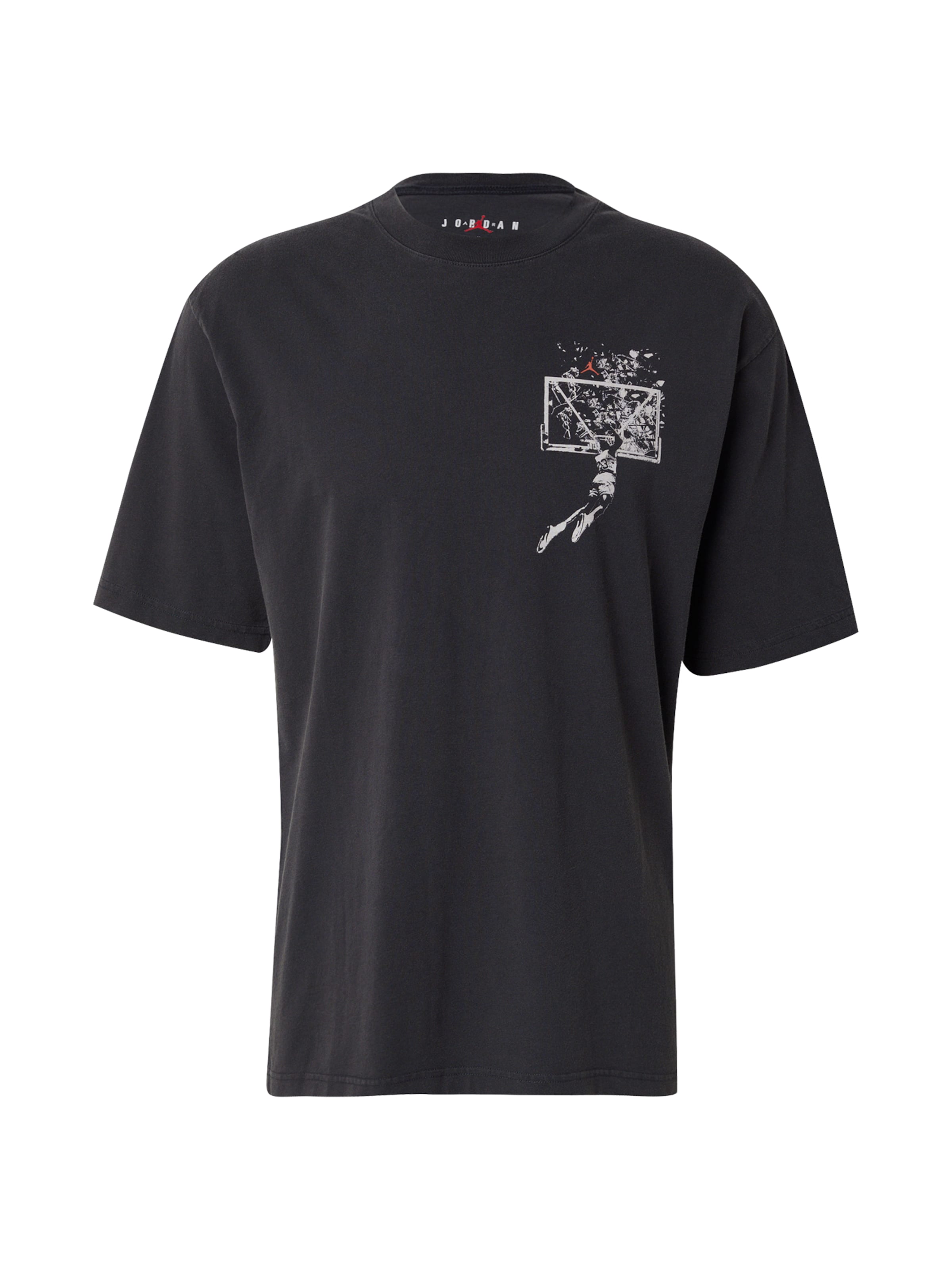 Jordan Majica 'BRK' u narančasta / crna / bijela, Pregled proizvoda