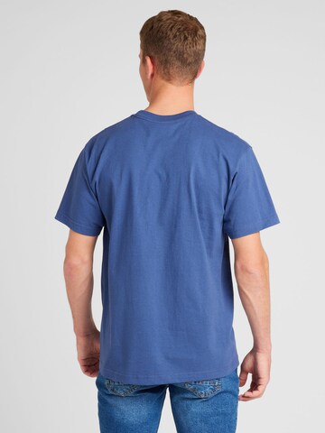 HUF T-shirt i blå