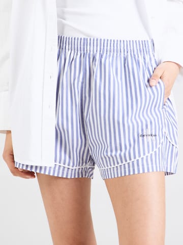 Pantaloncini da pigiama di Calvin Klein Underwear in lilla: frontale