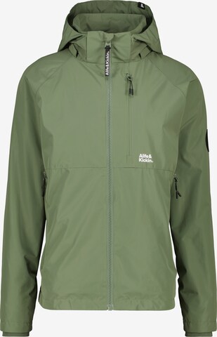 Alife and Kickin Between-season jacket 'ArnoAK' in Green: front