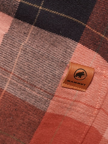 MAMMUT Funktionsbluse ‘Trovat’ in Rot