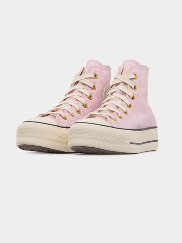Sneaker înalt 'CTAS' de la CONVERSE pe roz