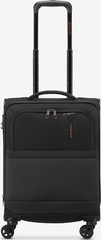 Roncato Trolley 'Metropolitan' in Schwarz: Vorderseite