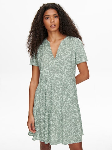 Robe 'ZALLY' ONLY en vert