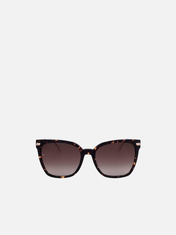 TOMMY HILFIGER Sunglasses in Brown: front